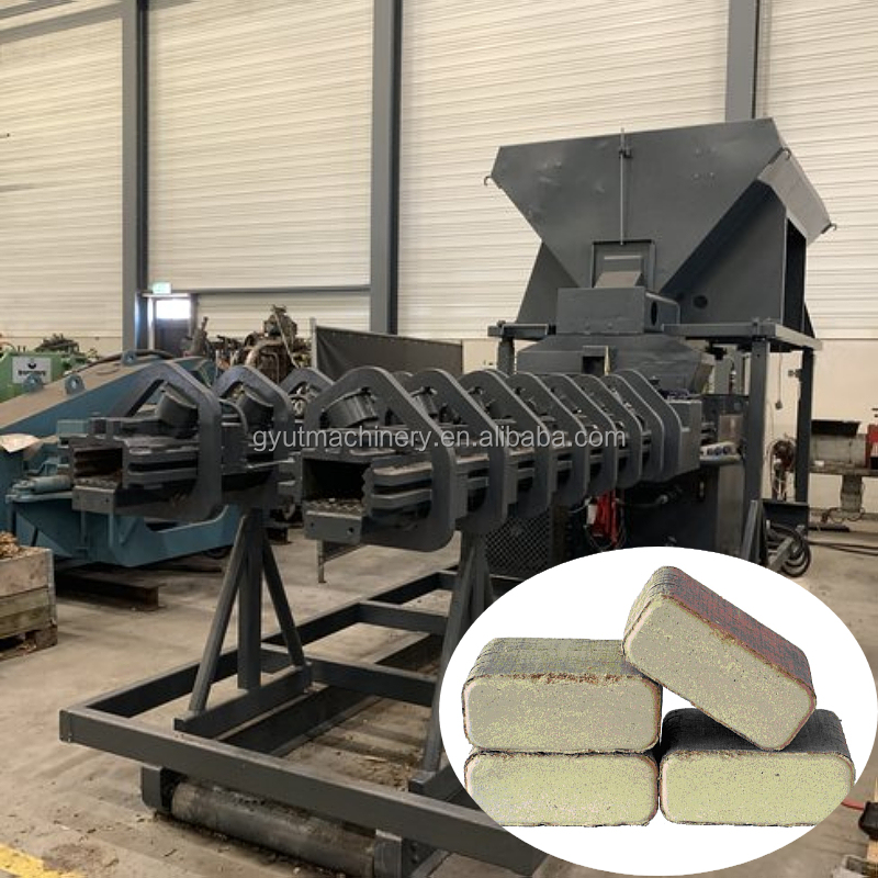 Wood Sawdust Briquette Press Machine with Consumption and Moisture Content of 8-12%