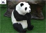 Theme Park Waterproof Life Size Panda Statue Animatronic Animal Model