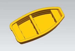Quality 2 Meters Boat Rotational Molding Mold Strong Impact Resistance wholesale