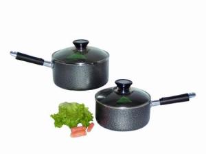 Quality ALUMINIUM PAINTED NON-STICK COVERED SAUCE PAN wholesale