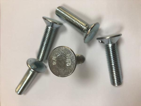 Cheap DIN604 Flat Countersunk Nib Bolts 12.9 Carbon Steel Bolt for sale