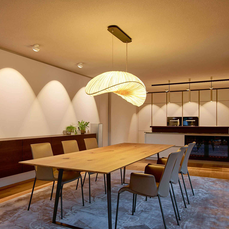 Creative Sailing Pendant Light Modern Restaurant Decor Lamp Dining Living Room Fabric Pendant Lights(WH-WP-160)
