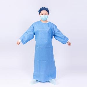 Quality Laboratory Adjustable Hook Loop Non Woven Surgical Gown wholesale