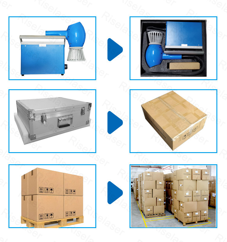 Portable 20w Fiber Laser Engraving Machine Stainless Steel Laser Marking Machine
