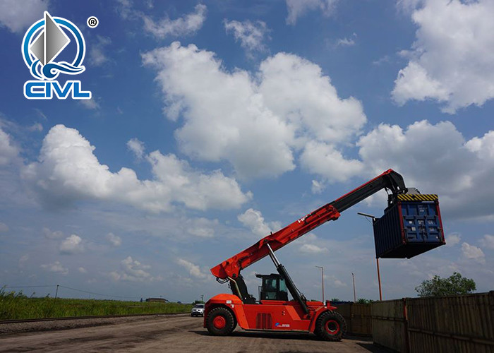 New 265kW Engine Port Machinery Sany Kalmer Heli SRSC45C31 45 Ton Reach Stacker For Container