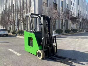 Quality Side Standing Counterweight Electric Forklift Truck Electronic Steering Integrated Handle wholesale