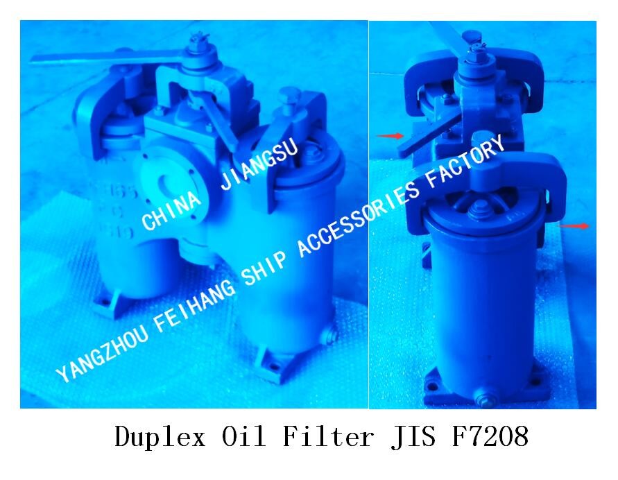5K-100A DUPLEX OIL STRAINER H-TYPE JIS F7208-MARINE DUPLEX OIL STRAINER JIS F7208-DUPLEX WATER STRAINER
