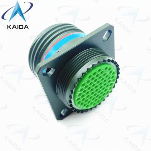Quality Shell Size 19 Receptacle Connector D38999 Series 3 Connector Olive Green Cadmium wholesale