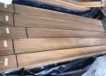 Dark Color Smoked White Oak Veneer Sheets For Hotel Decoration