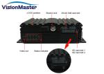 128GB Black Mobile Cctv Dvr For Vehicles / Van / Cab / Truck 4G Function