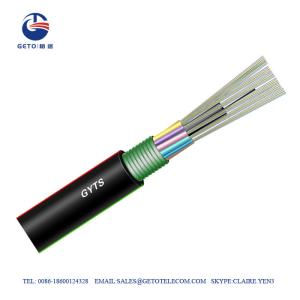 Quality GYTS 2 Core Single Mode Fiber Optic Cable wholesale