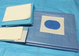 Quality Cardiovascular Split Disposable Sterile Surgical Drapes Infection Control Single Use wholesale