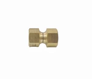 Quality Brass Forged Swivel Nut Valve Connector 1/2&quot; Flare X 1/2&quot; Flare SAE 45 Degree wholesale