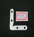 50x13x13mm Stamped Custom Metal Parts Embossed Logo For Promotion Gift