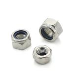 SS304 M8 Nylon Lock Nuts