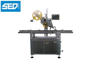 China High Efficiency Automatic Labeling Machine PLC Controlled For Bottle Top Cap on sale