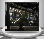 Transparent Holographic Screen Film , PET Window Projection Film 50m / Roll