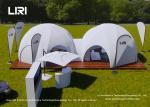Outside Hexadome Event Wedding Dome Canopy Tents Custom