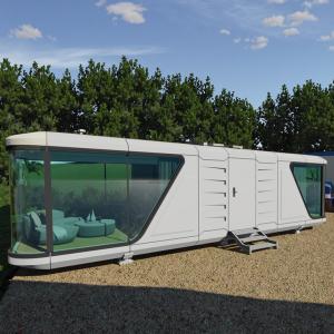 Quality Capsule Luxury Modern Prefabricated House Camper Small House Travel Trailer Capsule Cabin Capsule Tiny House wholesale