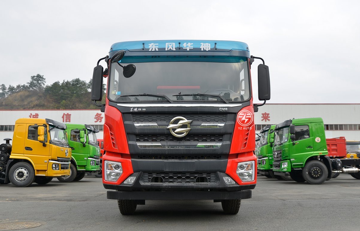 Euro 6 Emission Standard 20T Heavy Dump Truck With 8x4 Drive Wheel And Engine Capacity