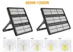 LED Sport Lighting 900 Watt 10DEG 4000K High Heat Dissipation LED Stadium Flood