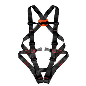 Quality Extreme Sports Rock Climbing Full Body Safety Belt with Polyester Reinforced Silk wholesale