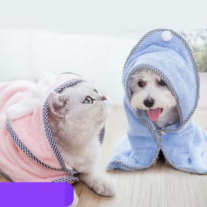 Quality Cotton Cozy Absorbent Dog Drying Robe wholesale