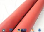 1mm Red Silicone Coated Fiberglass Fabric Cloth Electrical Insulation High