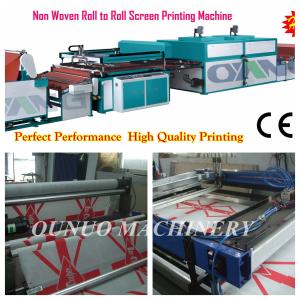 Quality two color Non Woven Screen Printing Machine for nonwoven bags wholesale