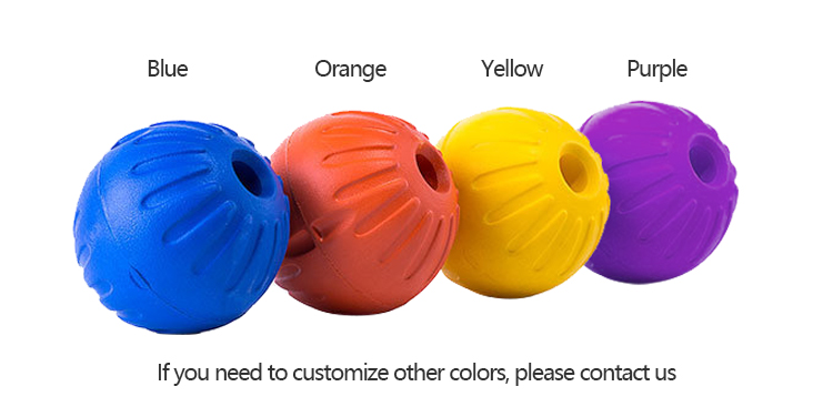 Interactive EVA Indestructible Tennis Ball Float Unbreakable Tennis Balls For Dogs