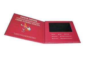 Quality Advertising Video Invitation Card 8Ω 2W Speaker With Rechargeable Battery wholesale