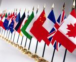 Friendliness Small Custom Desk Flags / Customizable Size Tabletop Indian Flag