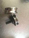 LV 204-57 ZZ 20mm Id Ball Bearing , Double Shielded Ball Bearings Chrome Steel