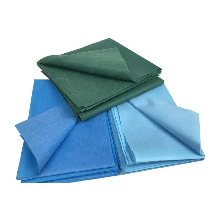 Disposable Surgical Waterproof Examination Table Sheet Cover With or Without Threads