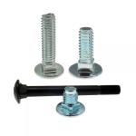 Custom Carbon Steel Zinc Plated Flat Head Carriage Bolt for Cabinet 15 -20 Days
