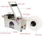 220v Electric Semi Automatic Round Bottle Labeling Machine Multifunctional