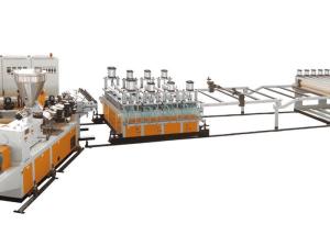 Quality JWELL PVC Skinning WPC Foaming Board Making Machine wholesale