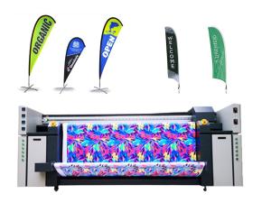 Quality Voltage 380V Continuous Inkjet Printer Flag Printing System 6500W Gross Power wholesale