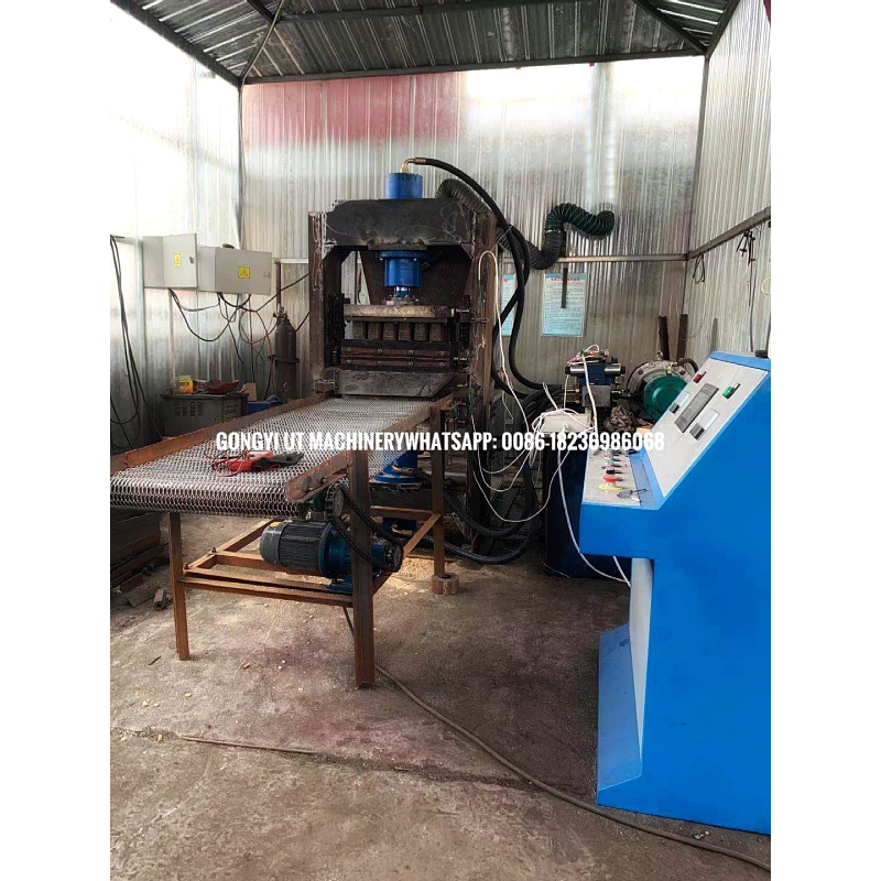 Hydraulic Press for Wood Sawdust and Rice Husk Briquettes Farm Waste Briquette Machine