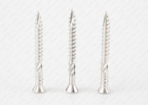 Ribbing Decorative Stainless Steel Screws , Chipboard Collated 316 Stainless Steel Deck Screws