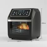 Oil Free LED Screen Touch Control Air Fryer Oven 11L Big Capacity