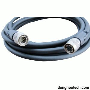 Quality PVC Jacket Material 5 Meter Total Station Cable Black Pre Mold In Polyethelene Wrapped 360 wholesale