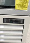 R290 Plug In Vertical 2 Glass Door Freezer With Double Glazed LOW-E Glass Door