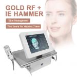Gold RF Microneedling Machine Instrument Portable Skin Rejuvenation Beauty