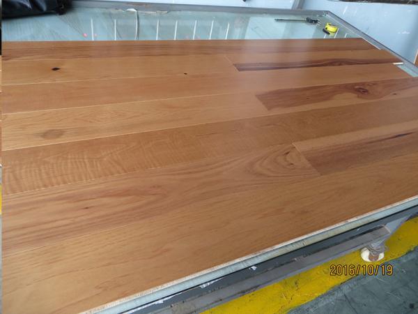 natural lacquered hickory engineered wood flooring; hickory wood flooring