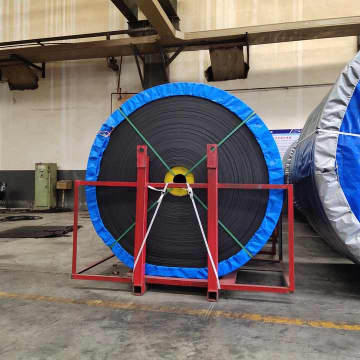 High-Strength Wire Rope Conveyor Belt For Large-Span And Large-Volume Material Transportation