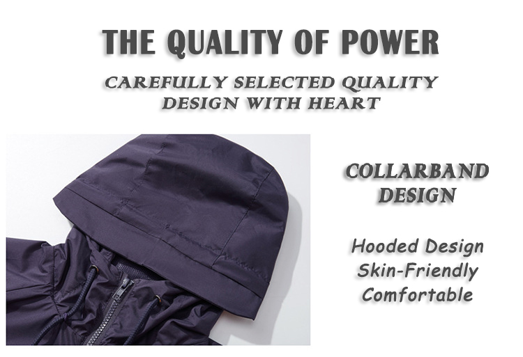Autumn and winter new sports windbreaker casual jacket hooded football training jacket team customized logo for men and women