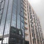 Hotel Clear Glass Curtain Wall Building Material 6mm-19mm Thickness
