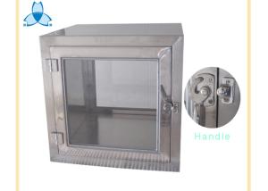 Quality Stainless steel 304 Air Shower Embedded Pass Through Cabinet, two doors interlocked wholesale