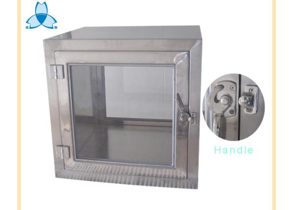 Stainless steel 304 Air Shower Embedded Pass Through Cabinet, two doors